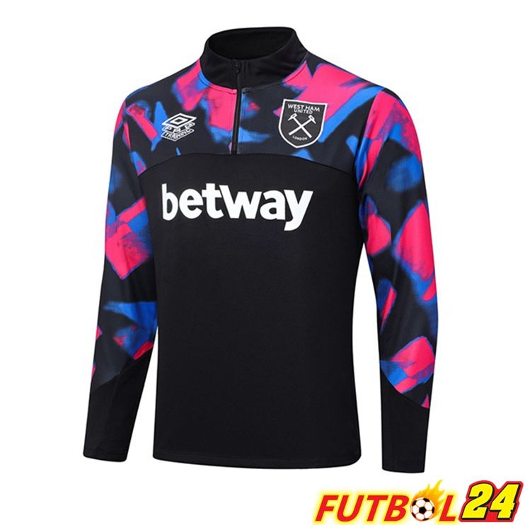Sudadera De Entrenamiento West Ham Negro 2023/2024