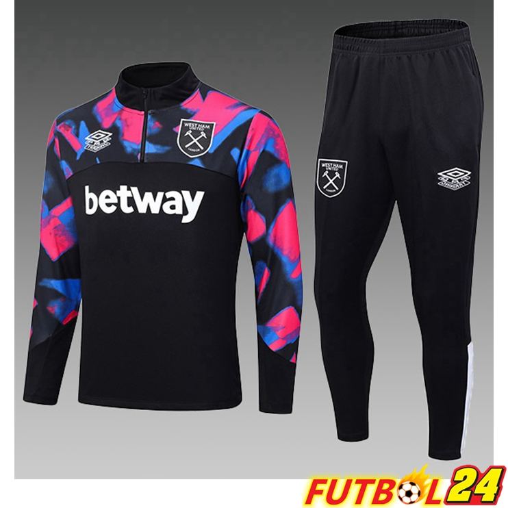 Chandal Equipos De Futbol West Ham Ninos Negro 2023/2024