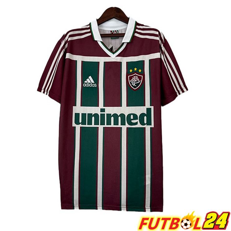 Camisetas De Futbol Fluminense Retro Primera Rojo Verde 2003