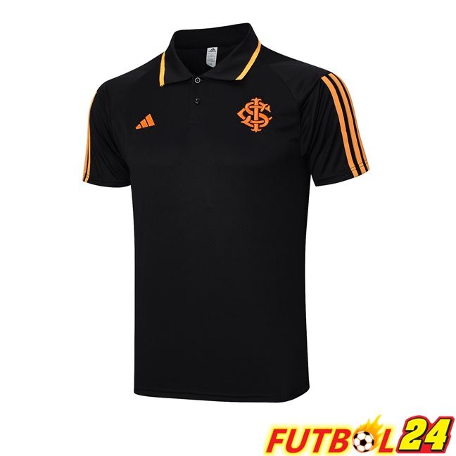Camiseta Polo SC Internacional Negro 2023/2024