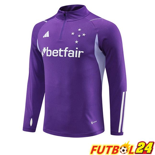 Sudadera De Entrenamiento Cruzeiro EC Púrpura 2023/2024