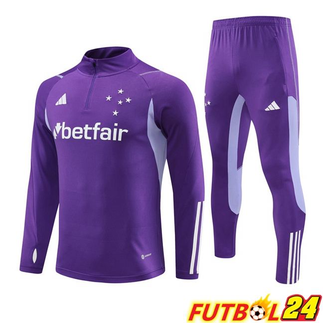 Chandal Equipos De Futbol Cruzeiro EC Púrpura 2023/2024