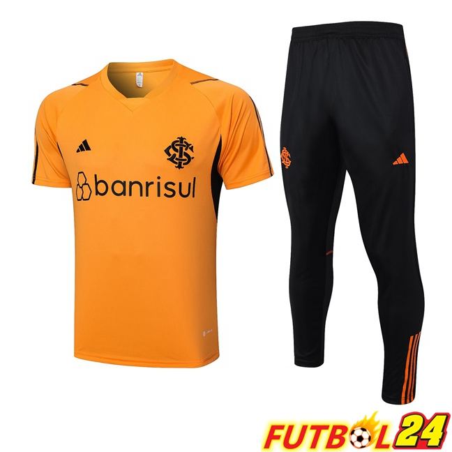 Camiseta Entrenamiento SC Internacional + Pantaloni Naranja 2023/2024