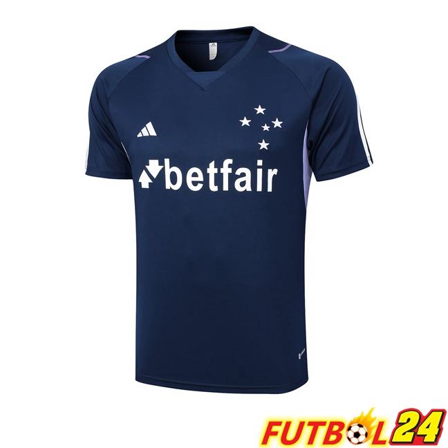 Camiseta Entrenamiento Cruzeiro EC Azul Real 2023/2024