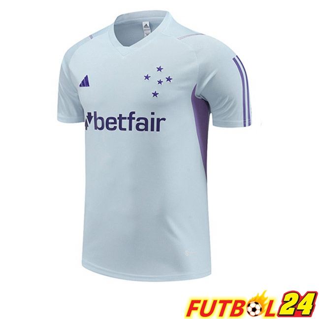 Camiseta Entrenamiento Cruzeiro EC Gris 2023/2024