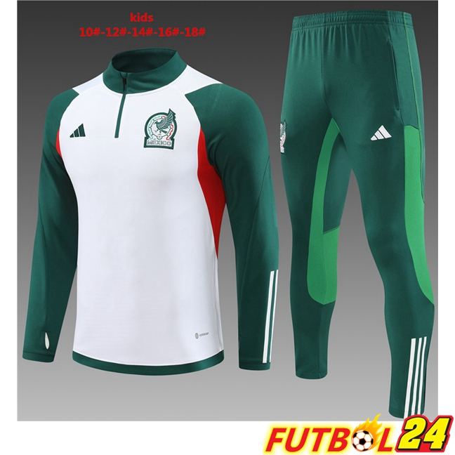 Chandal Equipos De Futbol México Ninos Blanco 2023/2024