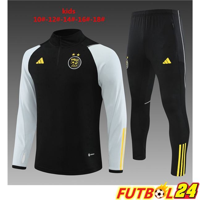 Chandal Equipos De Futbol Argelia Ninos Negro 2023/2024