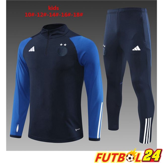 Chandal Equipos De Futbol Argelia Ninos Azul Real 2023/2024