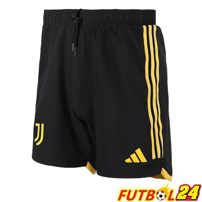 Cortos De Futbol Juventus Primera Negro 2023/2024