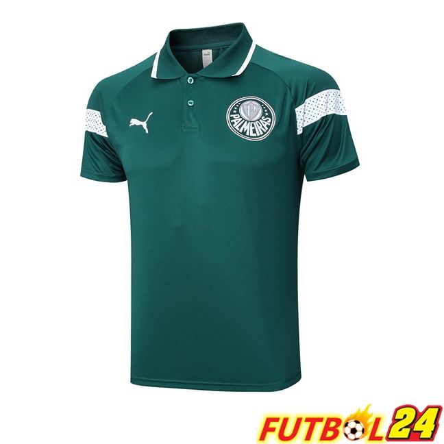Camiseta Polo Palmeiras Verde 2023/2024