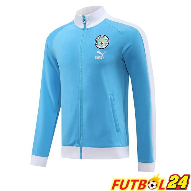 Chaquetas Futbol Manchester City Azul 2023/2024