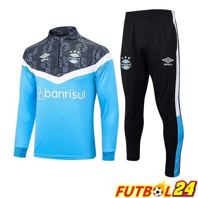 Chandal Equipos De Futbol Gremio Azul Negro 2023/2024