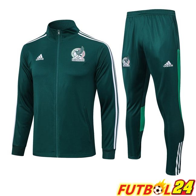 Chandal Equipos De Futbol - Chaqueta México Verde 2023/2024