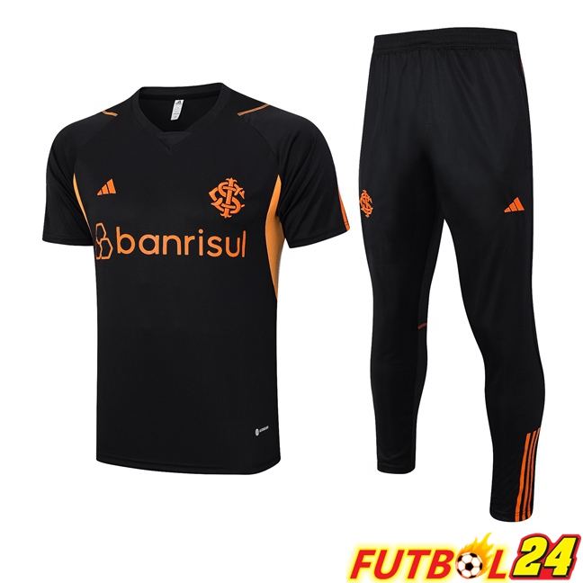 Camiseta Entrenamiento SC Internacional + Pantalones Negro 2023/2024