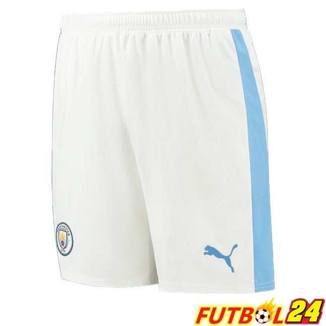 Cortos De Futbol Manchester City Primera Azul 2023/2024
