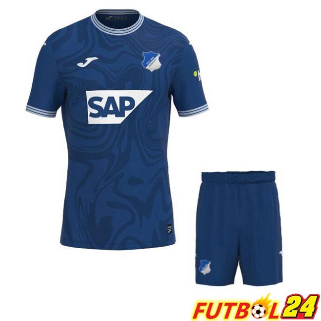 Camisetas De Futbol TSG Hoffenheim Ninos Primera Azul Real 2023/2024
