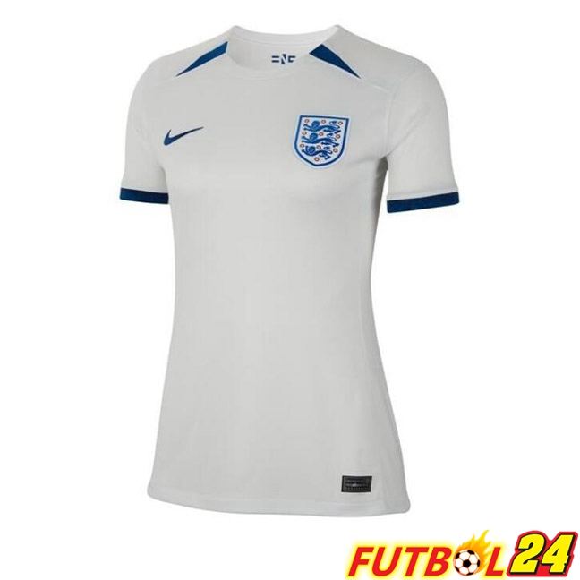 Camisetas De Futbol Inglaterra Mujer Primera Blanco 2023/2024