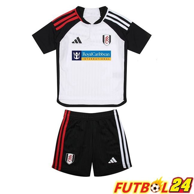 Camisetas De Futbol Fulham FC Ninos Primera Blanco 2023/2024