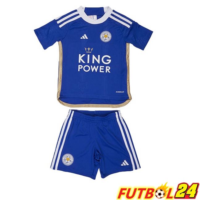 Camisetas De Futbol Leicester City Ninos Primera Azul 2023/2024