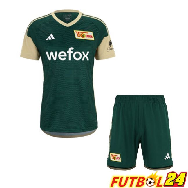 Camisetas De Futbol FC Union Berlin Ninos Primera Verde 2023/2024