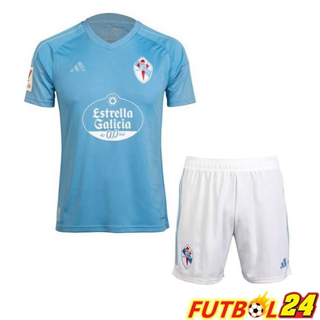 Camisetas De Futbol Celta Vigo Ninos Primera Azul 2023/2024