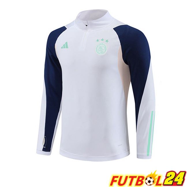 Sudadera De Entrenamiento AFC Ajax Blanco 2023/2024