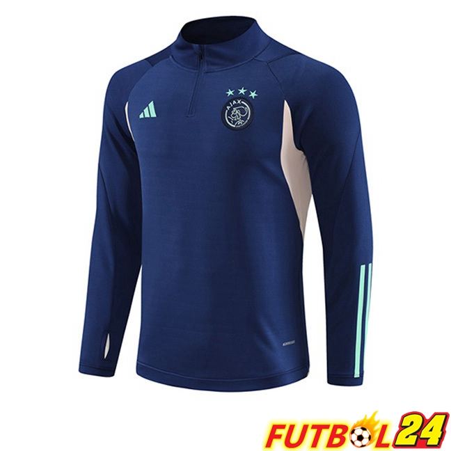 Sudadera De Entrenamiento AFC Ajax Azul Real 2023/2024