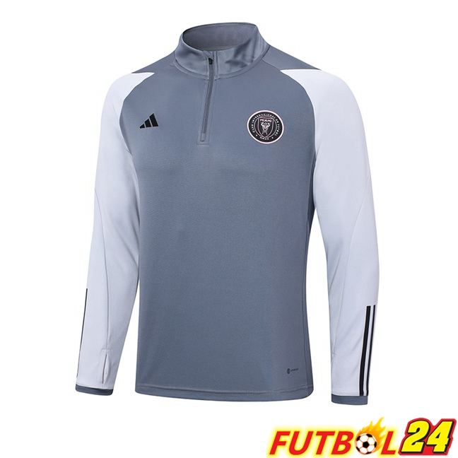 Sudadera De Entrenamiento Inter Miami CF Gris 2023/2024