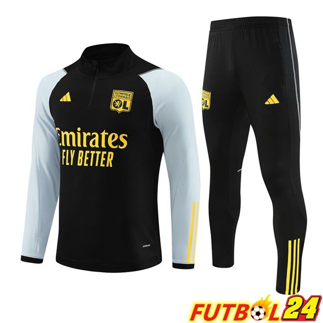 Chandal Equipos De Futbol Lyon OL Negro 2023/2024