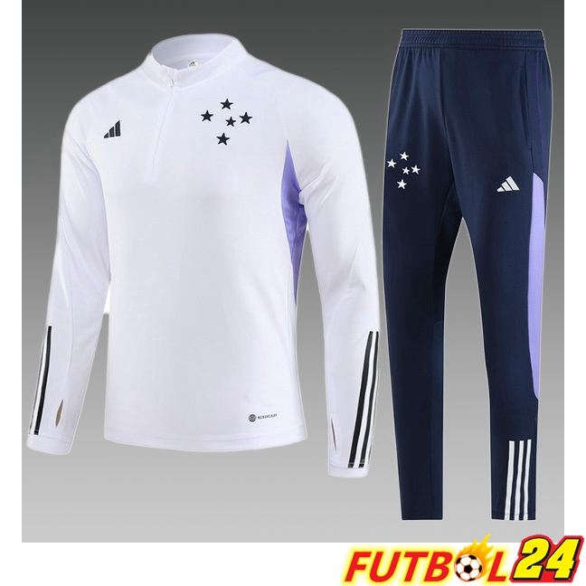 Chandal Equipos De Futbol Cruzeiro EC Ninos Blanco 2023/2024