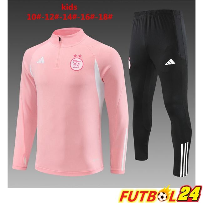 Chandal Equipos De Futbol Argelia Ninos Rosado 2023/2024