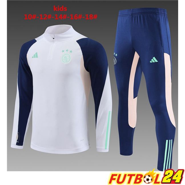 Chandal Equipos De Futbol AFC Ajax Ninos Blanco 2023/2024