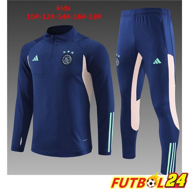 Chandal Equipos De Futbol AFC Ajax Ninos Azul Real 2023/2024