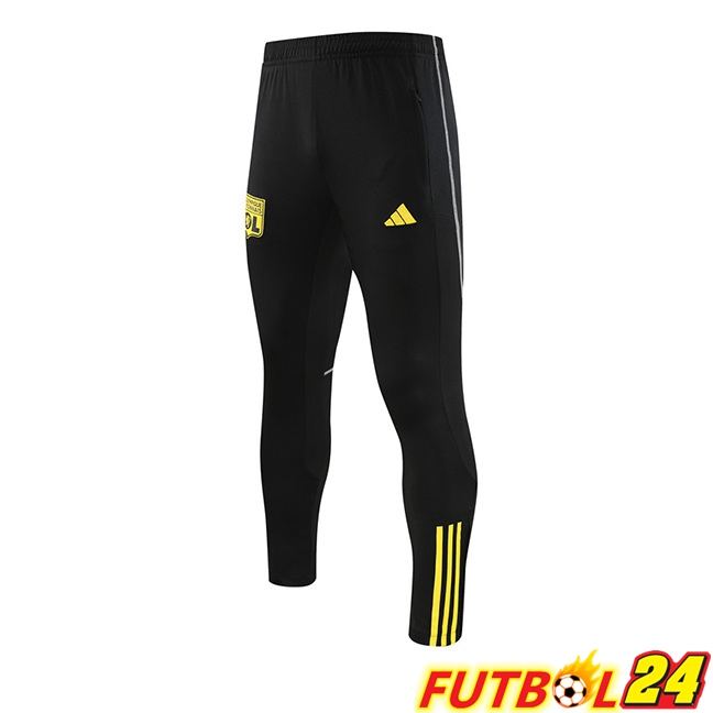 Pantalon Entrenamiento Lyon OL Negro 2023/2024