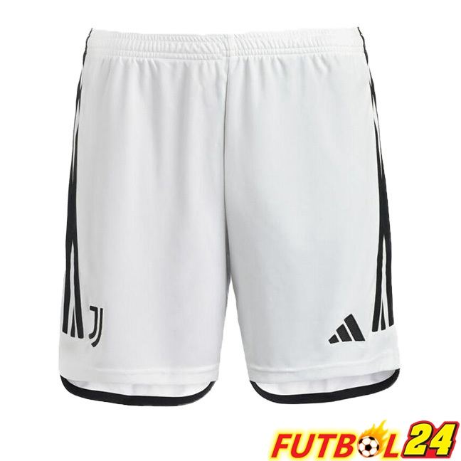 Cortos De Futbol Juventus Segunda Blanco 2023/2024