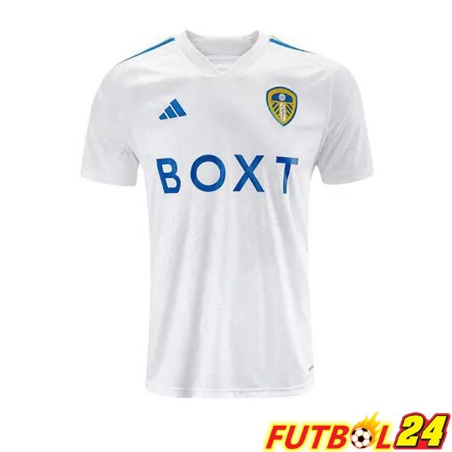 Camisetas De Futbol Leeds United Primera Blanco 2023/2024