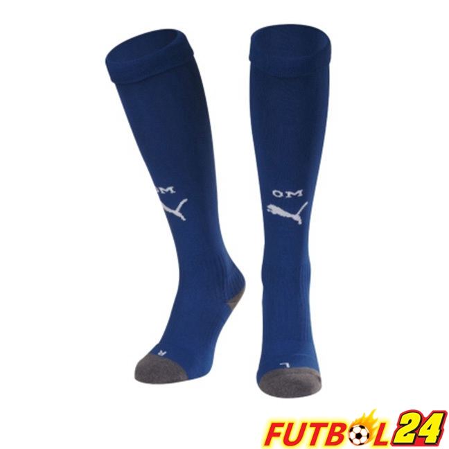 Calcetines De Futbol Marsella OM Segunda Azul 2023/2024