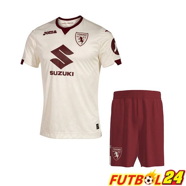 Camisetas De Futbol Torino FC Ninos Segunda Amarillo 2023/2024