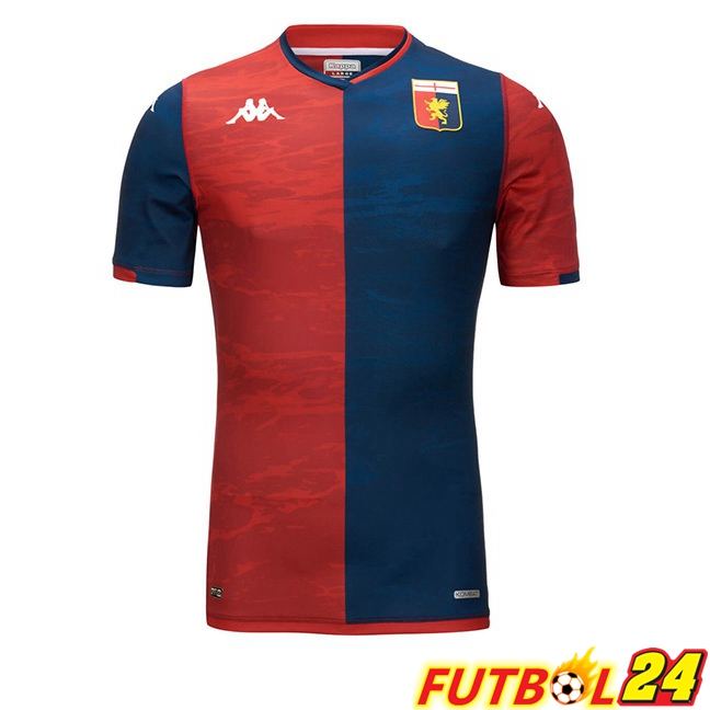 Camisetas De Futbol Genoa CFC Primera Rojo Azul 2023/2024