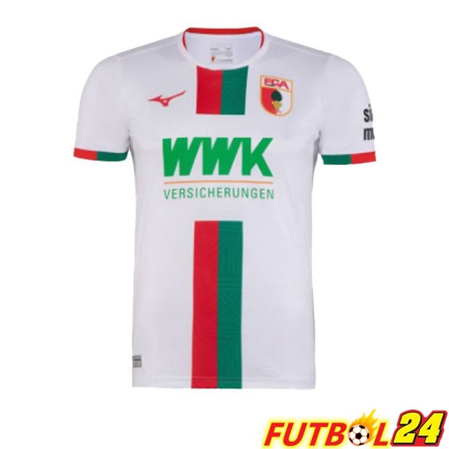 Camisetas De Futbol FC Augsburg Primera Blanco 2023/2024
