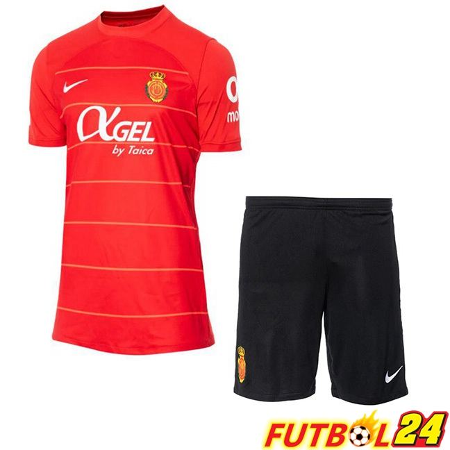 Camisetas De Futbol RCD Mallorca Ninos Primera Rojo 2023/2024