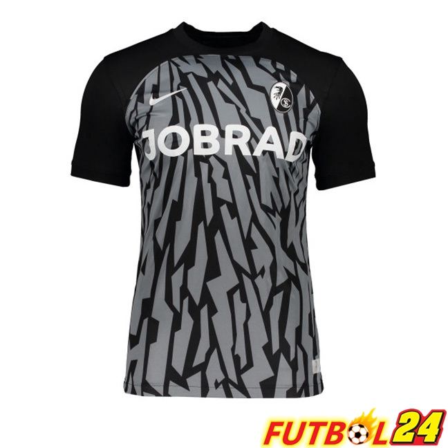 Camisetas De Futbol SC Fribourg Segunda Gris 2023/2024