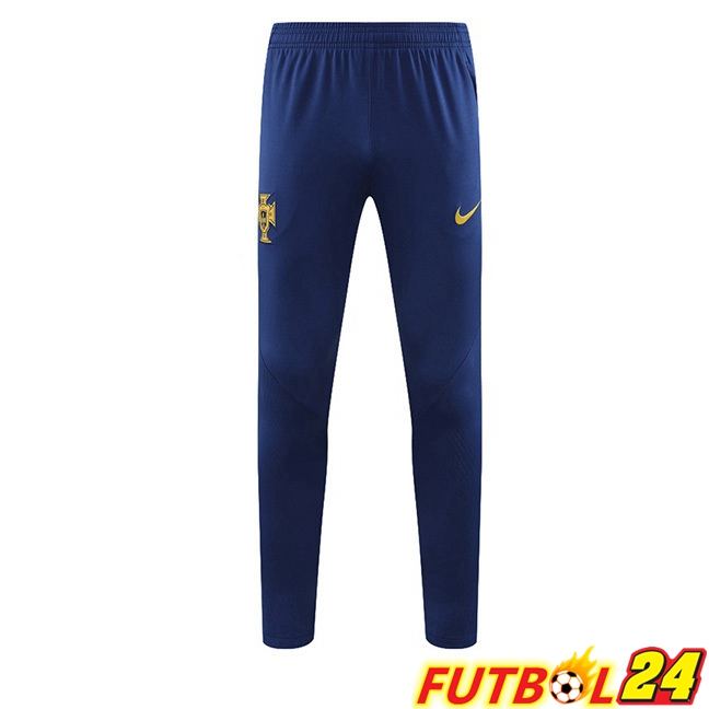 Pantalon Entrenamiento Portugal Azul Real 2023/2024