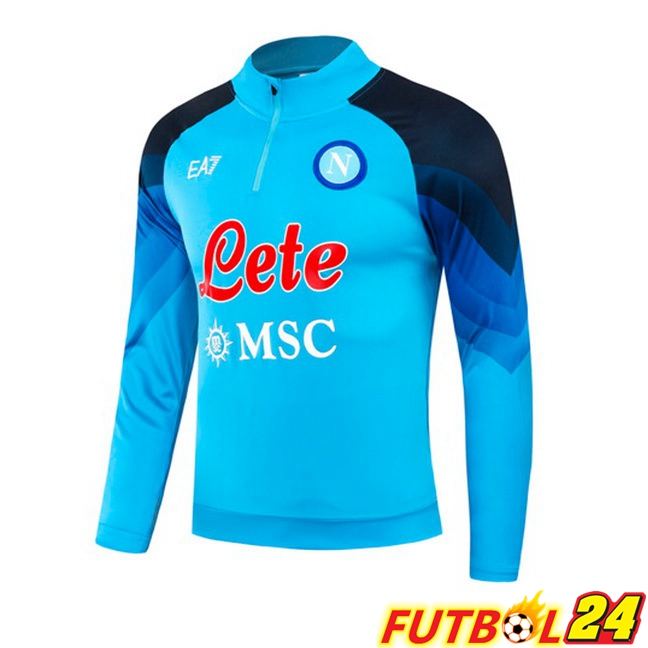 Sudadera De Entrenamiento SSC Napoli Azul 2023/2024