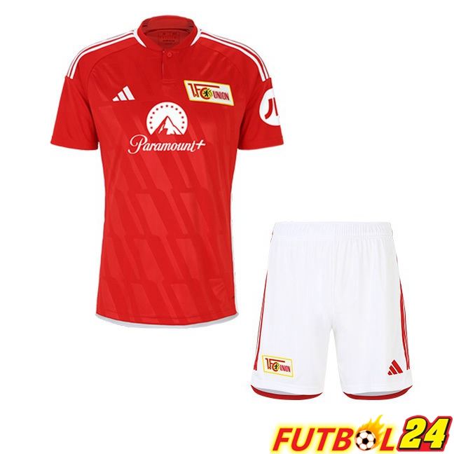 Camisetas De Futbol FC Union Berlin Ninos Primera Rojo 2023/2024