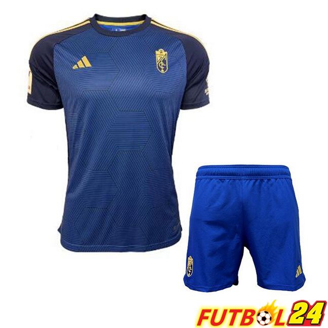Camisetas De Futbol Granada CF Ninos Segunda Azul 2023/2024