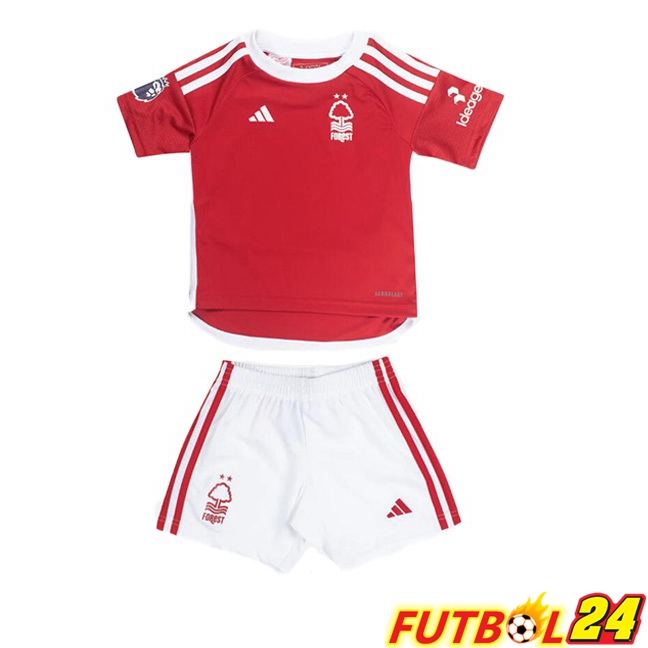 Camisetas De Futbol Nottingham Forest Ninos Primera Rojo 2023/2024