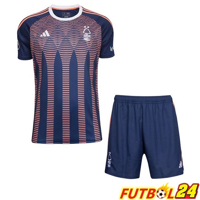 Camisetas De Futbol Nottingham Forest Ninos Tercera Púrpura 2023/2024