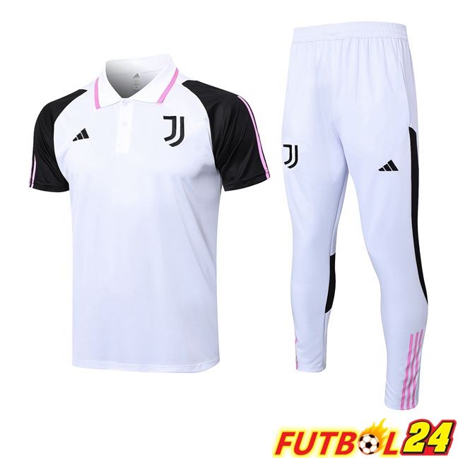 Camiseta Polo Juventus + Pantalones Blanco 2023/2024