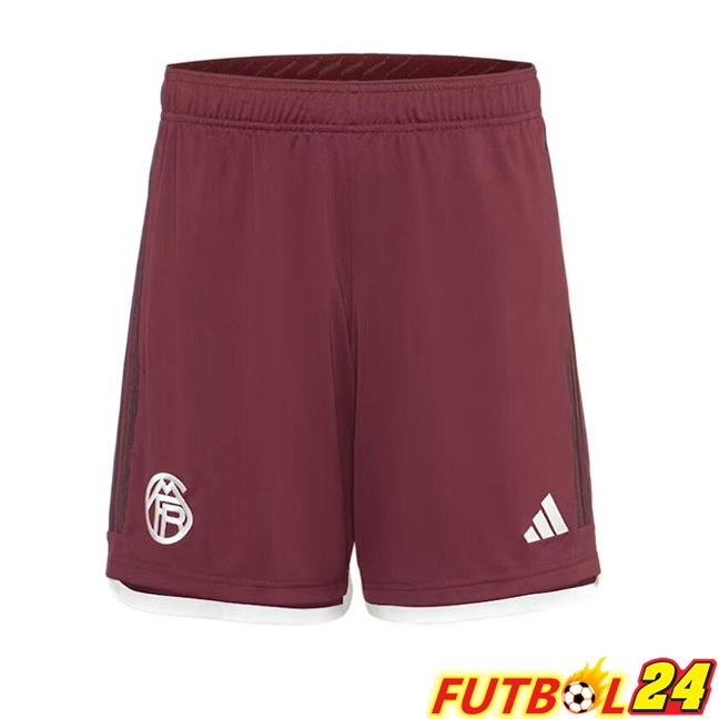 Cortos De Futbol Bayern Munich Tercera Rojo 2023/2024